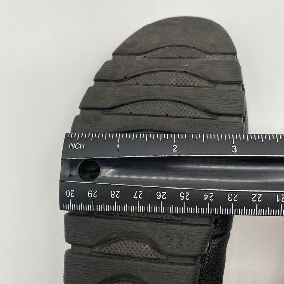 Red Dragonfly Floral Appliqué Black Leather Loafers US Size 5.5, Chinese Sz 225 - Picture 13 of 14